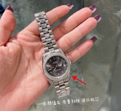 Rolex Stainless Steel Classical Lady Stainless Steel Strap Wrist 31mm Watch